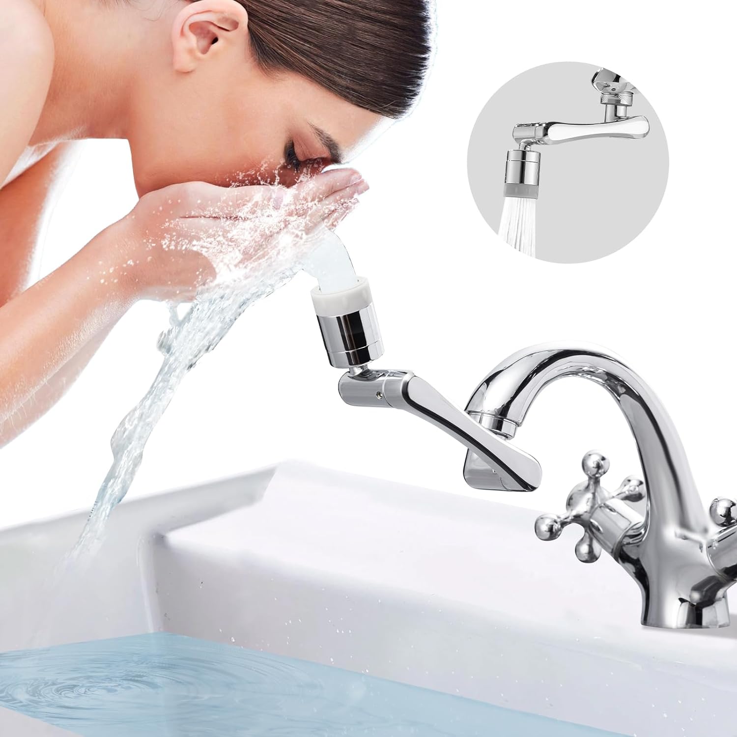 Universal 1080° Rotating Faucet Extender